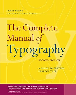 Cover van The Complete Manual of Typography