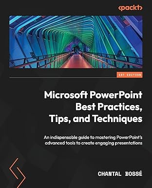 Cover van Microsoft PowerPoint Best Practices, Tips and Techniques